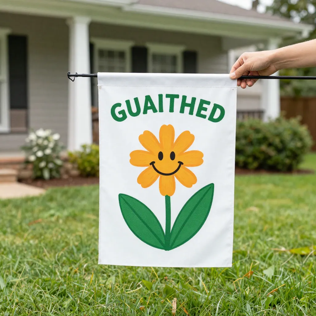 Autumn harvest garden flag