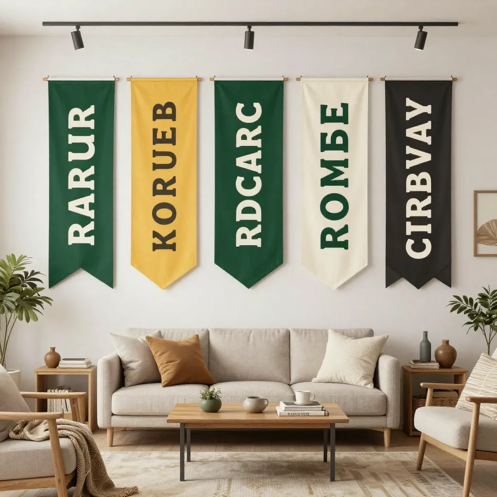 Spring daisy garden flag