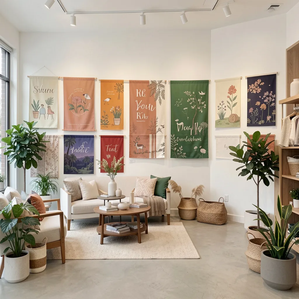 Holiday snowflake garden flag