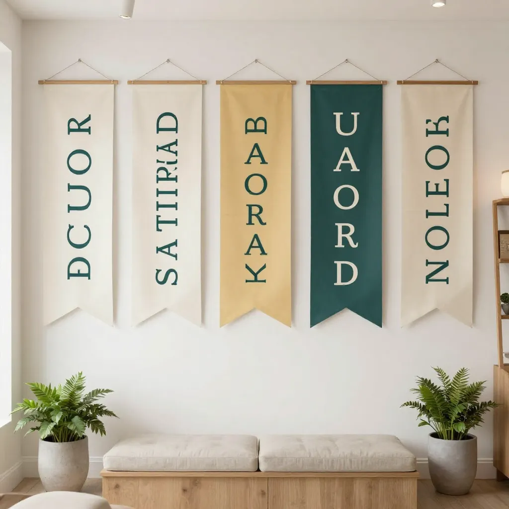 Holiday angel yard banner