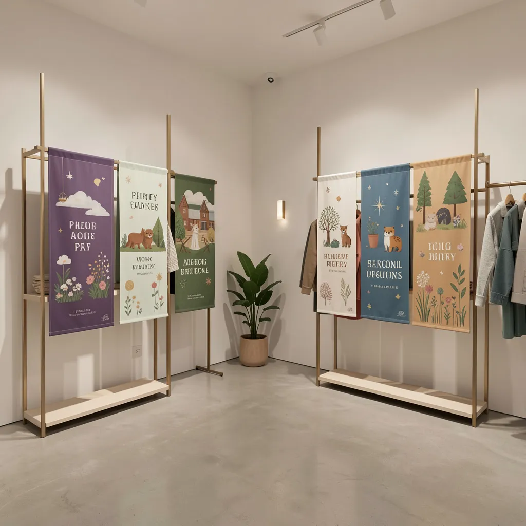 Spring butterfly garden flag